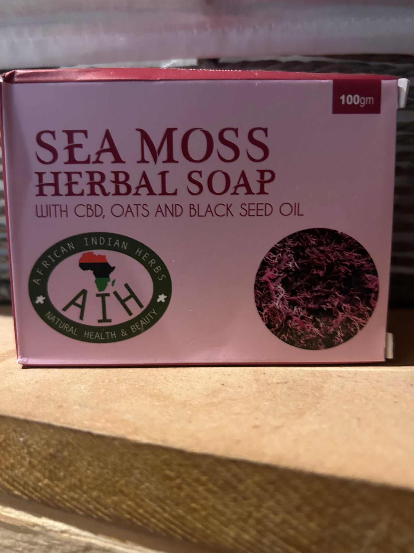 Sea moss bar soap
