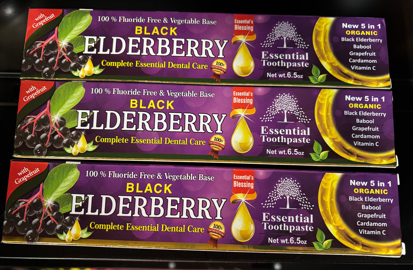 Elderberry Toothpaste