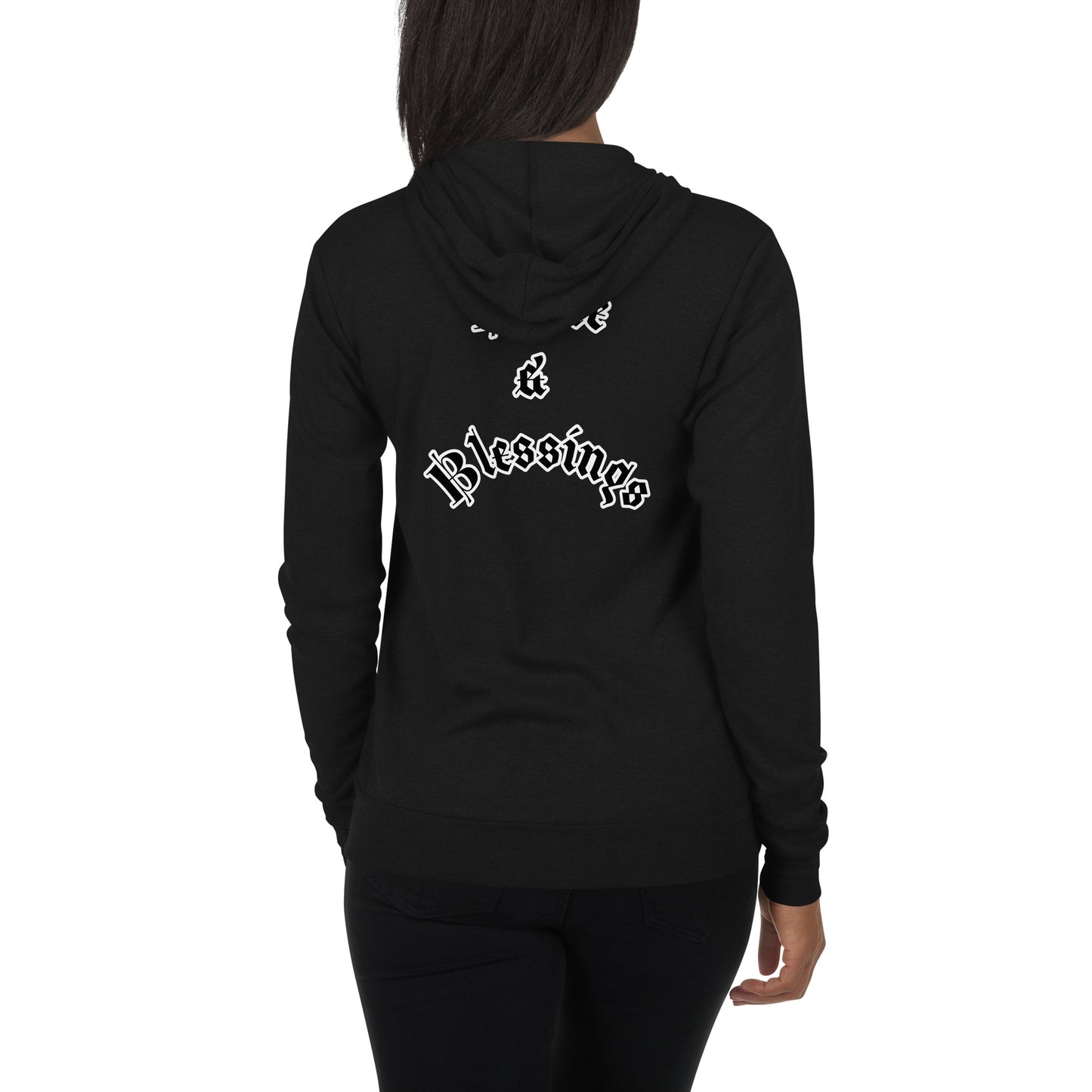 Unisex zip hoodie