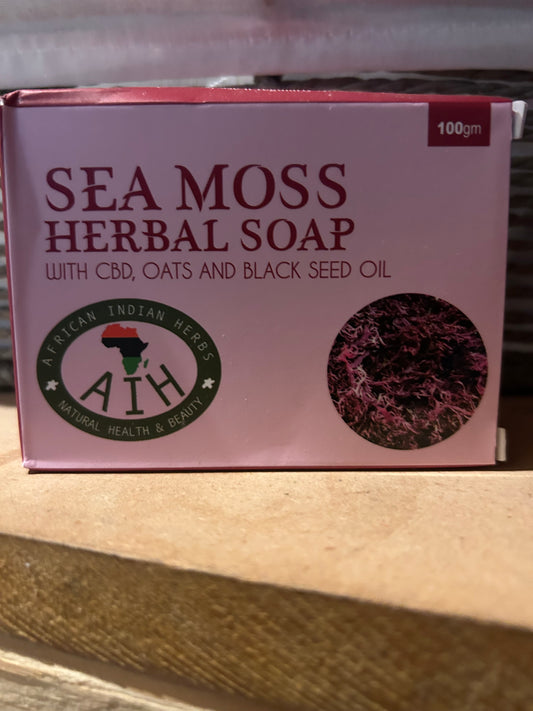 Sea moss bar soap