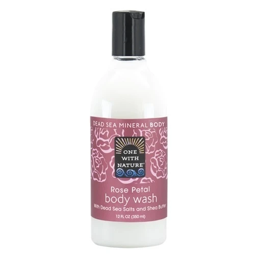 Rose Petal Liquid Body Wash 12oz