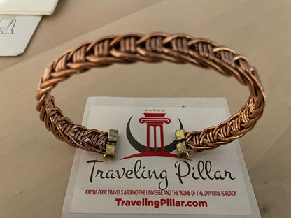 Copper Braided Bracelet