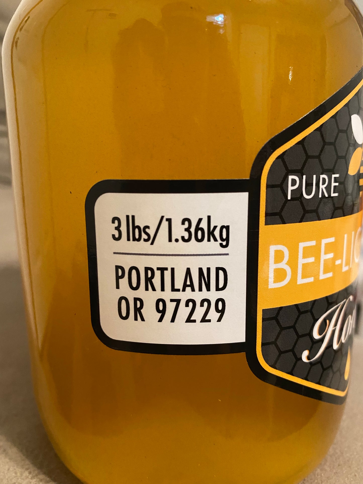 Bee-Licious Honey 3lbs
